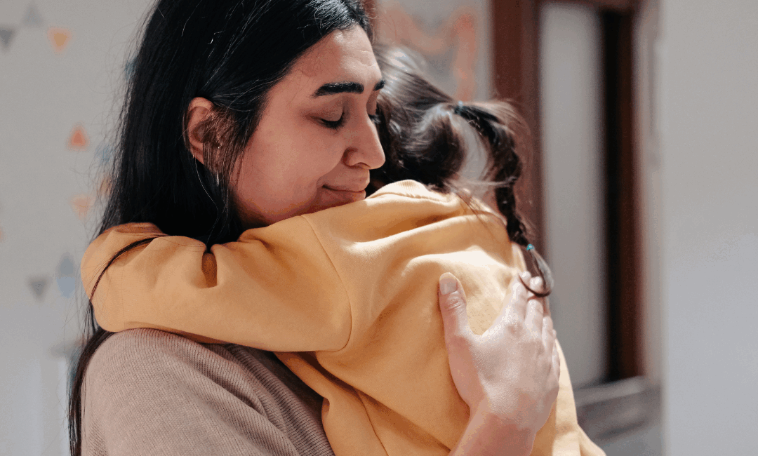 mom having Caregiver Burnout
