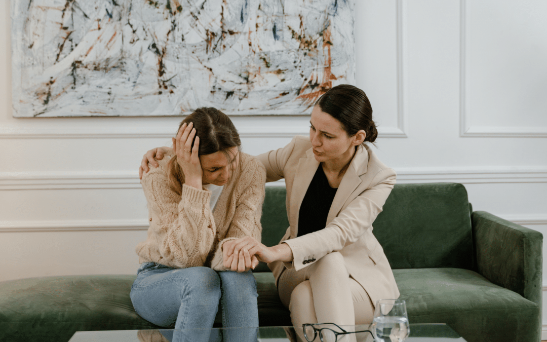 Woman in OCD Therapy